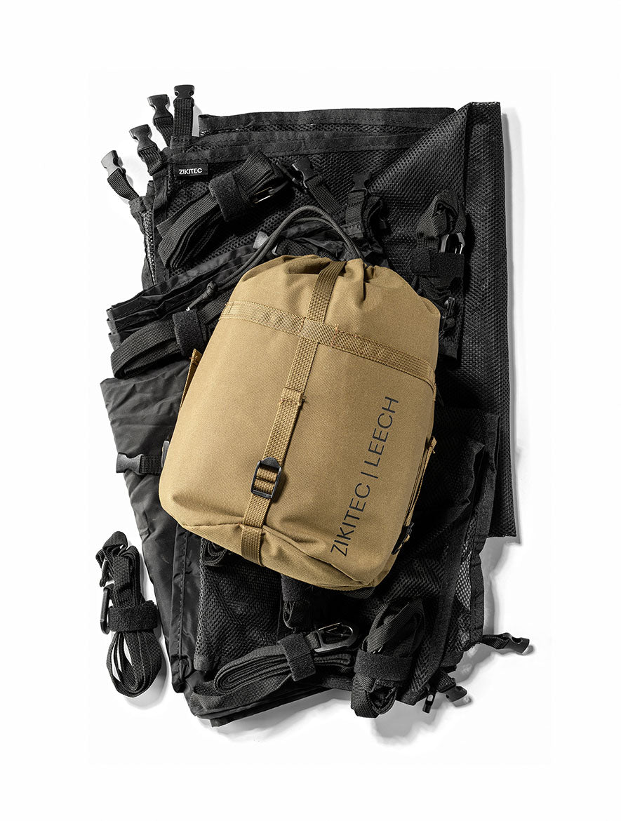 Leech Urban Camouflage Kit complete set with nets, blackout sheets, straps and carry bag