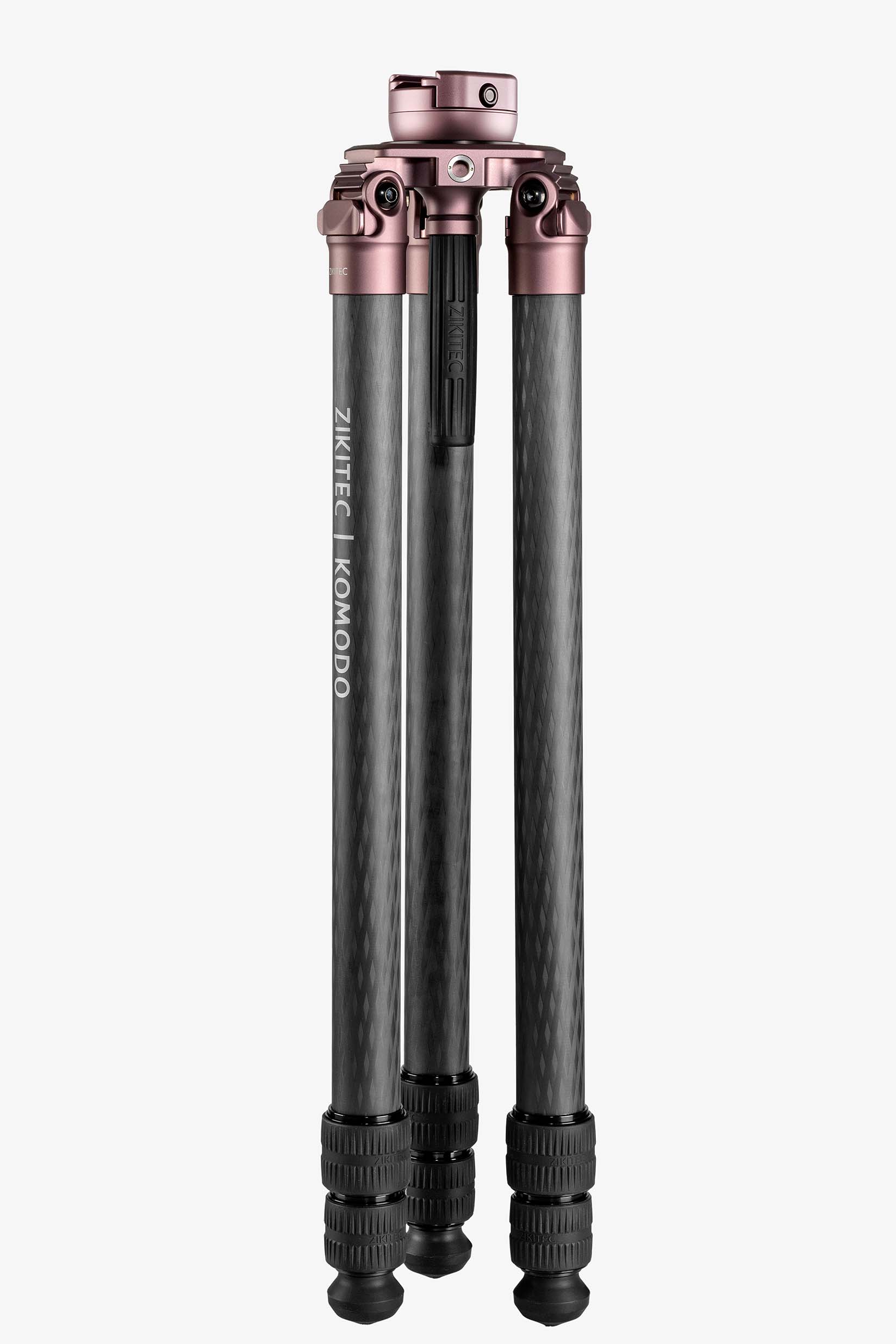 Komodo carbon fiber tactical tripod folded position