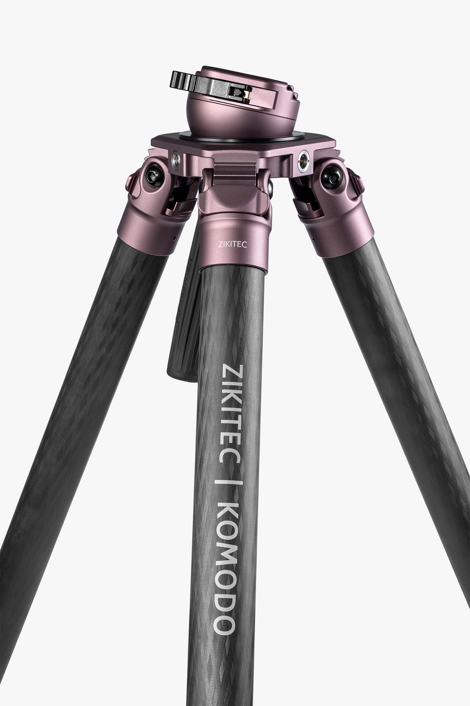 Komodo tactical tripod ARCA-TINNY bowl head and carbon fiber leg joints